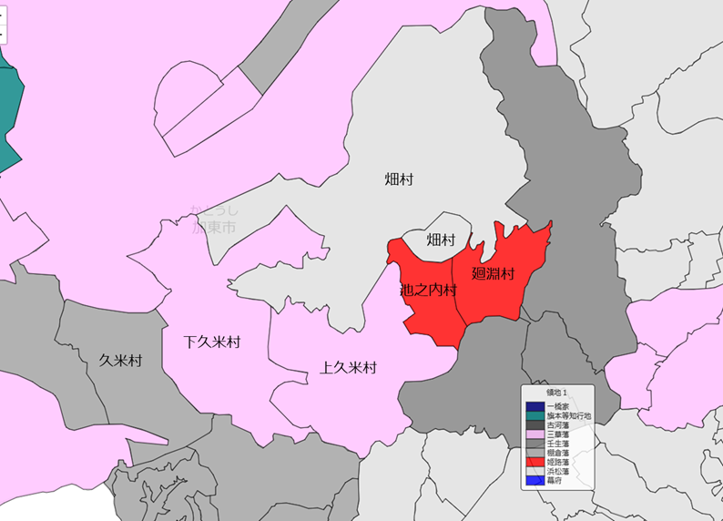 米田村地図